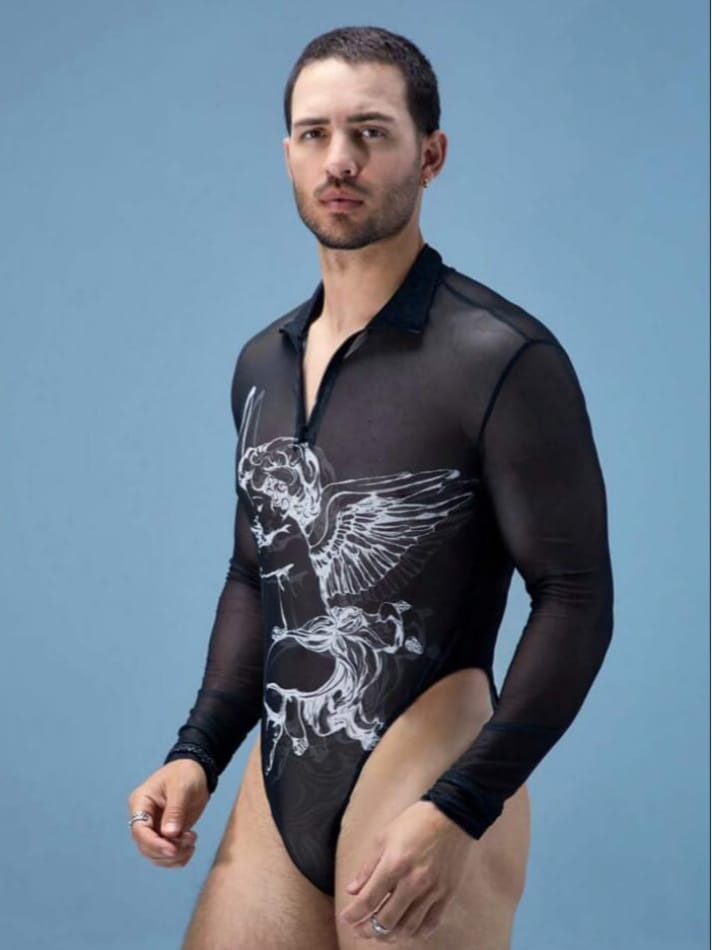 Celestial Muse Mesh Bodysuit
